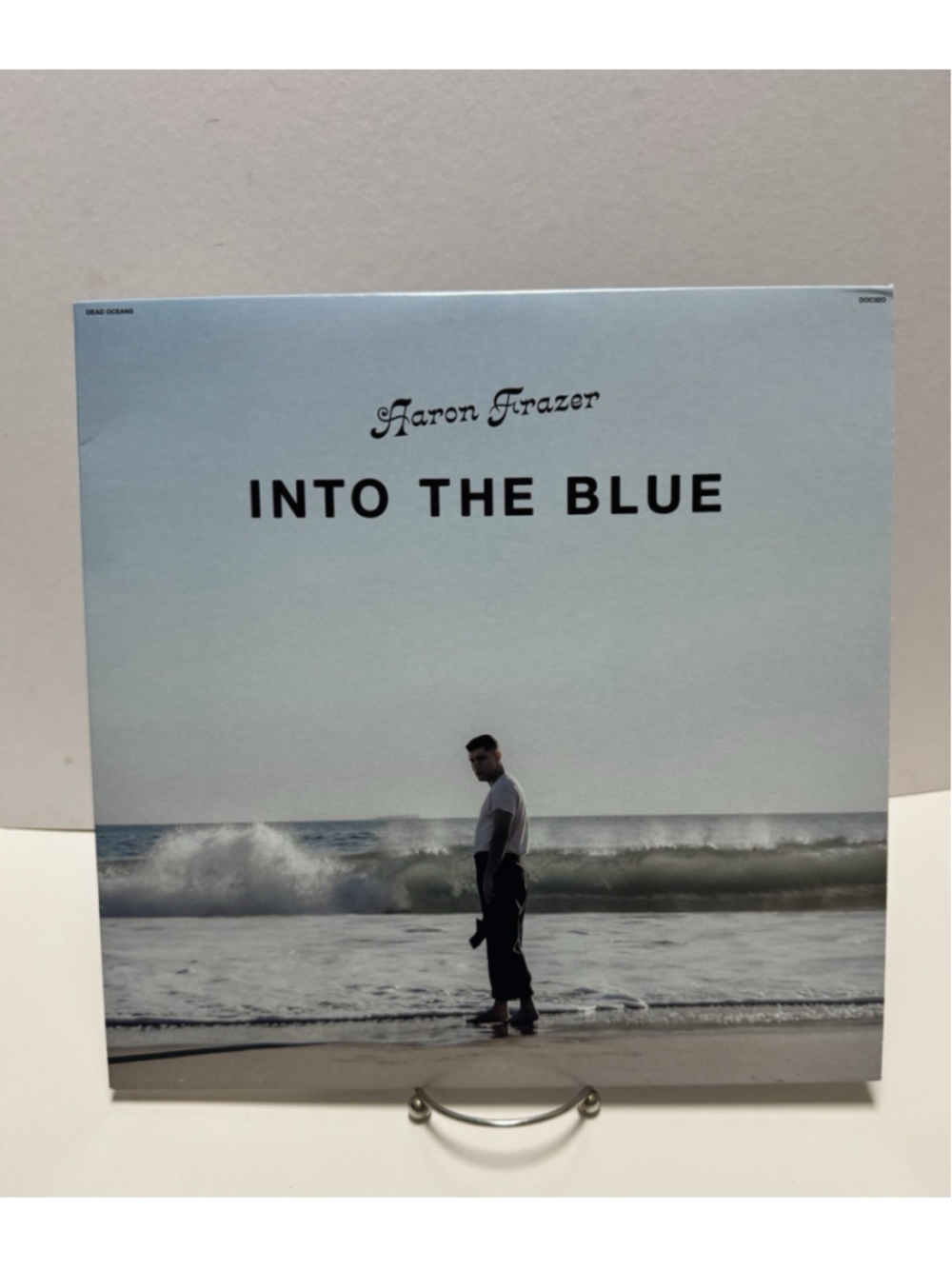 Aaron Frazer - Into The Blue [Frosted Coke Bottle Clear Vinyl] NM Vinyl 33 Rpm